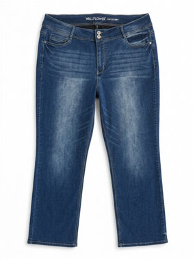 WallFlower Luscious Curvy Bootcut Jeans in Long Mid-Rise Plus Sizing 22